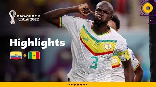 Koulibaly steals the show  Ecuador v Senegal  FIFA World Cup Qatar 2022 [upl. by Eric]