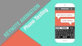 020 Keynote Animation Tutorial Motion Graphic Texting 2019 Same as PowerPoint [upl. by Fridlund]