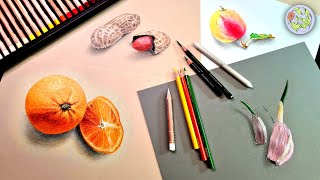 10 Tips to Draw FOOD better [upl. by Dranreb]