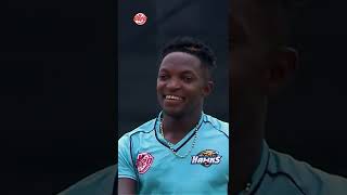 Fidel Edwards troubling Kieron Pollard  GT20 Canada [upl. by Ymmot]