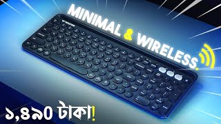 Budget Range Wireless Keyboard for Productivity ✨ Walton WMDK001 Review in Bangla [upl. by Baten]