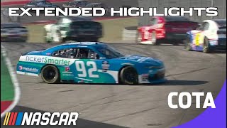 Xfinity Series takes on COTA  Extended Highlights [upl. by Ahsinirt]