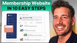 How to Build a Membership Site in 10 Easy Steps🚀 [upl. by Iclek]