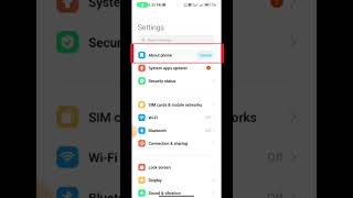 redmi phone ka reset kaise karen how to reset redmi phone from settings resetsettingsredmi [upl. by Ecirtnahs996]