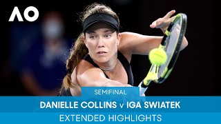 Danielle Collins v Iga Swiatek Extended Highlights SF  Australian Open 2022 [upl. by Ybeloc]