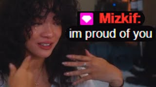 Mizkif Leaves a Wholesome Comment To Cinna After Her Success [upl. by Gweneth126]