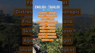 901 English Tagalog Translation reels shorts short video shortvideo youtubeshorts subscribe [upl. by Alithea632]