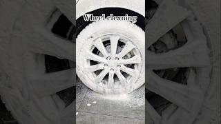 how to clean car wheels🛞without fancy tools [upl. by Anneg]