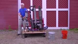 How to start a generator on wood gas [upl. by Elleoj423]