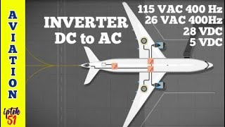 LISTRIK PESAWAT TERBANG  28VDC  115VAC 400Hz  26VAC 400Hz  5 VDC [upl. by Detta]