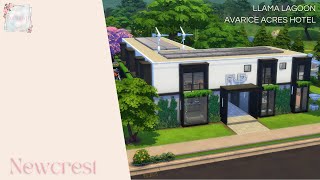 Avarice Acres Hotel Speed Build THE SIMS 4 [upl. by Waki]