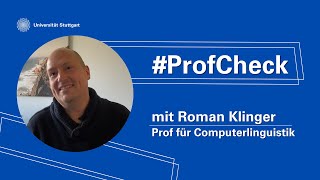 ProfCheck Klinger YouTube [upl. by Lipfert]