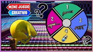 LA RULETA VOLADORA LOOT ALEATORIO FORTNITE MINIJUEGOS [upl. by Dachy158]