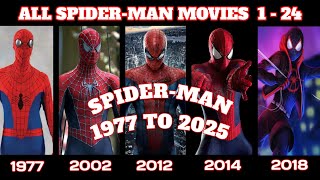 All Spider Man Movies 19772025 [upl. by Seabrooke]