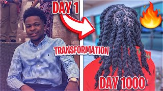 My Dreadlock Journey CRAZY HAIR GROWTH 1 Year Transformation [upl. by Ammamaria98]