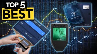 TOP 5 Best Crypto Hardware Wallet  2024 Buyers Guide [upl. by Nillek]