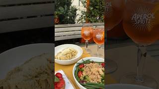 Terrazza at Eataly London londonfoodguide aperolspritz aperol londonbars [upl. by Hullda157]