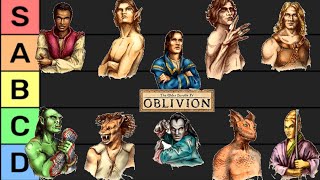 Oblivion Race Tier List  Who Wins the Race War oblivion [upl. by Nanaj450]