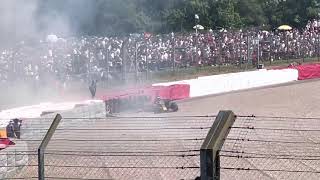 Max Verstappen Crash  Copse Corner British Grand Prix Silverstone 18072021 [upl. by Stine]