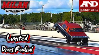 Limited Drag Radial  September  AampD Heads Up Series  Milan Dragway [upl. by Huang945]