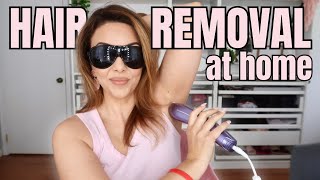 Ultimate IPL HAIR REMOVAL AtHome Experience The Ulike Air 10  Amber Lykins [upl. by Egroeg]