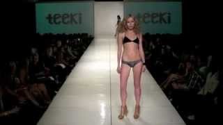 Kaylyn Slevin Runway Teeki Swimwear Girls [upl. by Namwob]