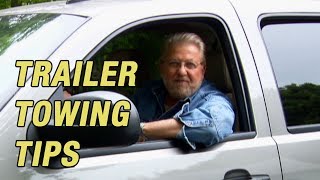 TRAILER TOWING TIPS FOR A PICKUP [upl. by Russel696]