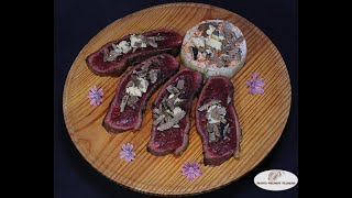 Picanha de bœuf à la truffe dété et aubergine blanche [upl. by Cullan993]