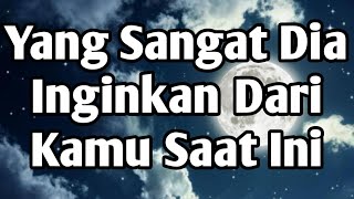 ❤Yang Sangat Dia Inginkan Dan Harapkan Dari Kamu Selama Ini❤tarot [upl. by Annaiel]