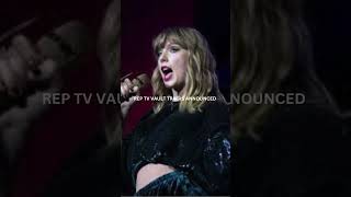 REP TV VAULT TRACKS ANNOUNCED taylorswift viralvideo [upl. by Akaya]