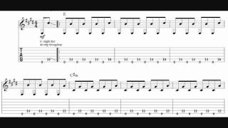 How to count or play the intro to Sex on Fire by Kings of Leon [upl. by Rramed]