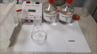 Required practical 3 Investigation of how the rate of a reaction changes with temperature 1 [upl. by Lanos]