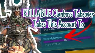 Taking An Account From Brutal To UNM Killable Clanboss Takeover  Raid Shadow Legends [upl. by Carlen660]