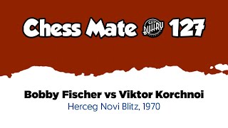 Bobby Fischer vs Viktor Korchnoi • Herceg  Novi Blitz 1970 [upl. by Nalek]