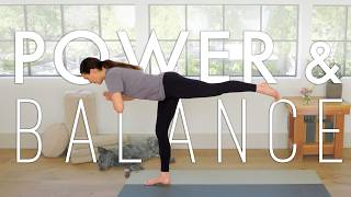 Power And Balance  30Minute Yoga Practice [upl. by Leivad]