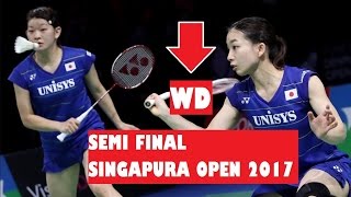 Misaki MATSUTOMOAyaka TAKAHASHI Vs JUNG Kyung EunSHIN Seung Chan  Singapore Open 2017 [upl. by Assila447]