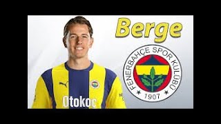 Sander Berge ● Skills Tackles amp Passes  🟡🔵Welcome Fenerbahce [upl. by Cherri]