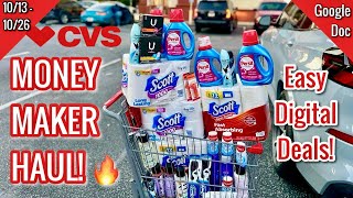 CVS Free amp Cheap Coupon Deals amp Haul 1013  1026  Easy MONEY MAKER WEEK🔥 Learn CVS Couponing [upl. by Ahsieit]