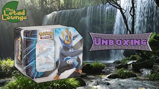 Empoleon V Strikers Tin Unboxing [upl. by Yenor]