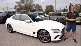 Is the 2024 Genesis G70 33T a BETTER luxury sport sedan than a BMW M340i [upl. by Thurstan611]