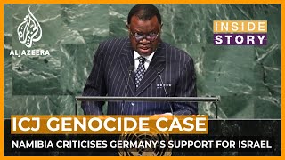 Why is Namibia furious at Germanys ICJ intervention supporting Israel  Inside Story [upl. by Brink]