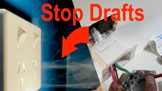 InstallingRetrofitting a PowerPoint or Switch Backing box for air tightness [upl. by Ujawernalo]