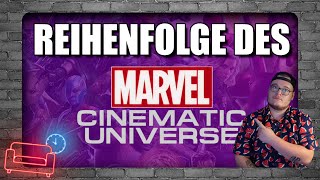 ALLE Marvel Filme amp Serien in der richtigen Reihenfolge  Deutsch 2022 [upl. by Noira]