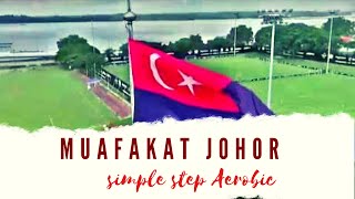 LAGU MUAFAKAT JOHOR  STEP TARIAN MUDAH [upl. by Haswell]