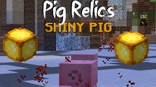 Going For Pig Relic Shiny Orbs Hypixel Skyblock [upl. by Ajtak235]