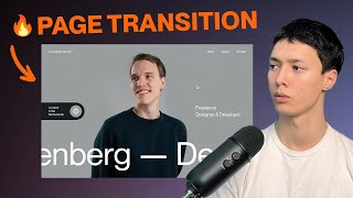 I Rebuilt 3 Awwwards Page Transitions using Nextjs and Framer Motion Page Router [upl. by Airom61]