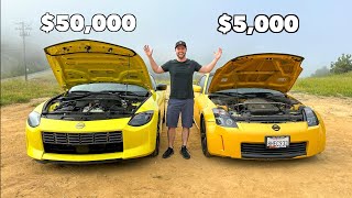 2023 Nissan Z vs 350Z Head To Head Review [upl. by Sarge841]