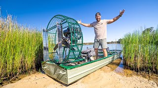 I Bought Worlds SMALLEST AIRBOAT ultimate testing [upl. by Aros]