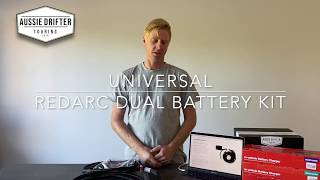 universal Redarc BCDC dual battery installation kit [upl. by Lanita]