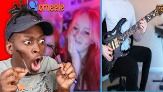 FIRST TIME HEARING TheDooo  Guitarist BLOWS MINDS on OMEGLE with perfect pitch REACTION [upl. by Dori]